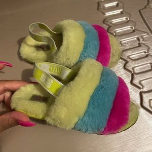 Ugg fur slippers